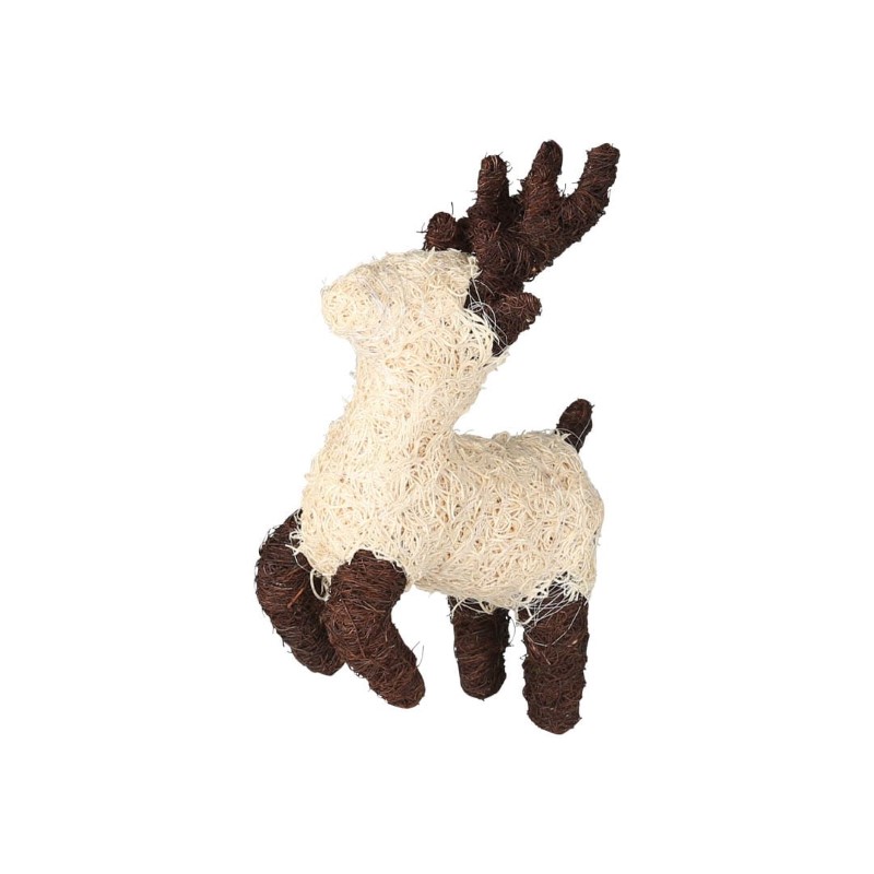 DULTON Fiber deco reindeer Running / S